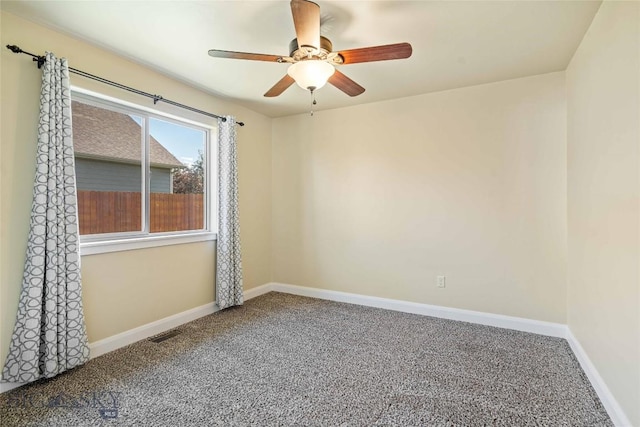 1705 Ingomar Blvd, Belgrade, MT 59714 - unfurnished room with carpet floors and ceiling fan