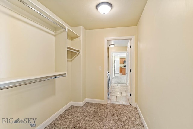 1705 Ingomar Blvd, Belgrade, MT 59714 - walk in closet featuring light carpet