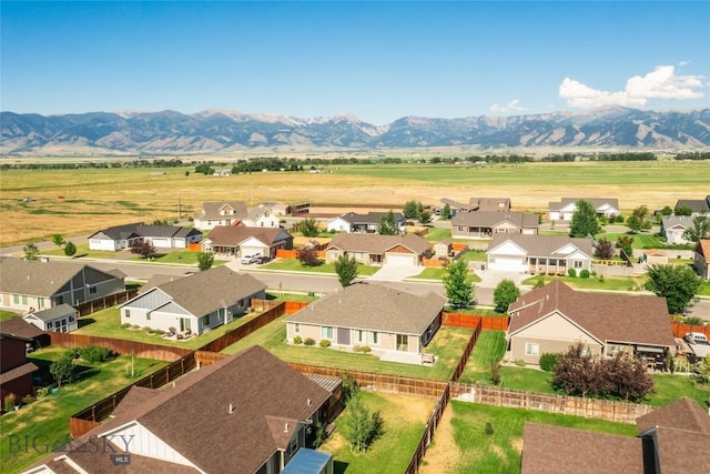 1705 Ingomar Blvd, Belgrade, MT 59714 - aerial perspective of suburban area with mountains