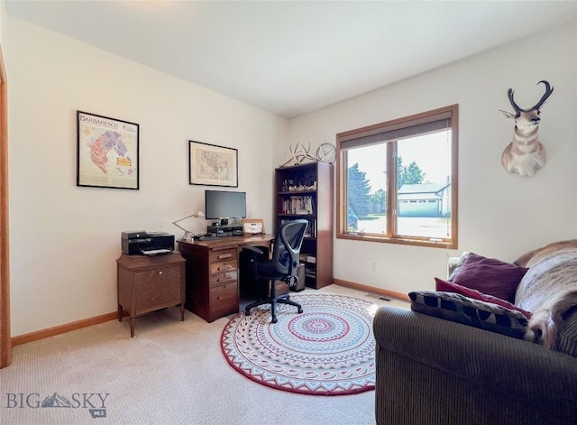 1031 Boylan, Bozeman, MT 59715 - office area with light colored carpet and baseboards