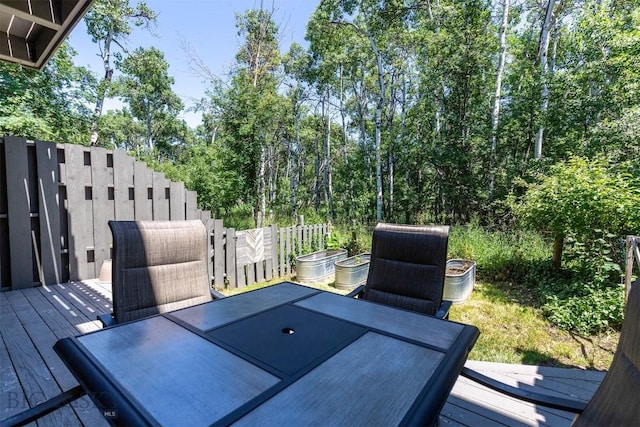2020 S Rouse Unit 7, Bozeman, MT 59715 - wooden terrace featuring outdoor dining space