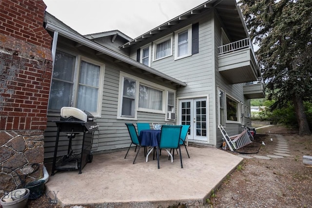 300 Holmes, Butte, MT 59701 - patio / terrace featuring french doors, a patio area, grilling area, and cooling unit