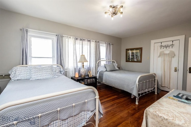 300 Holmes, Butte, MT 59701 - bedroom with dark wood-type flooring