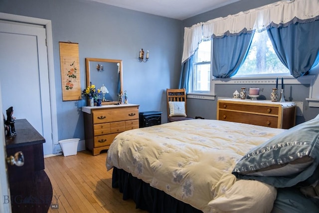 300 Holmes, Butte, MT 59701 - bedroom with light wood-style floors