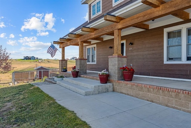 219 Rolling Glen Ranch Loop, Three Forks, MT 59752 - view of patio / terrace