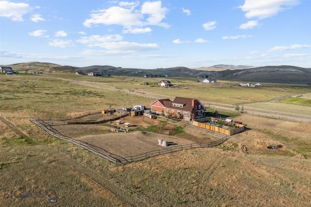 219 Rolling Glen Ranch Loop, Three Forks, MT 59752 - overview of rural landscape featuring a mountain backdrop