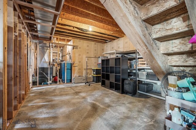 219 Rolling Glen Ranch Loop, Three Forks, MT 59752 - basement featuring water heater