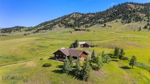 3500 Jackson Creek Rd, Bozeman, MT 59715 - overview of rural landscape with mountains and a pastoral area