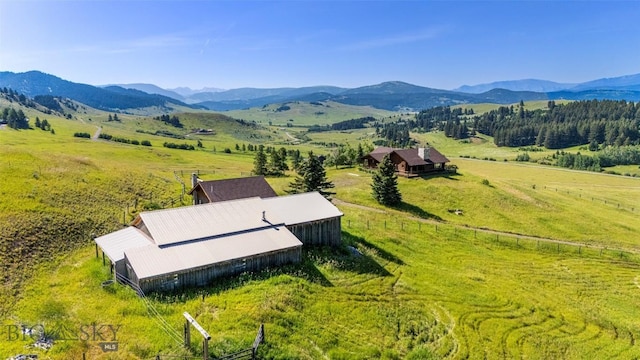 3500 Jackson Creek Rd, Bozeman, MT 59715 - view of rural area featuring a mountainous background and a pastoral area