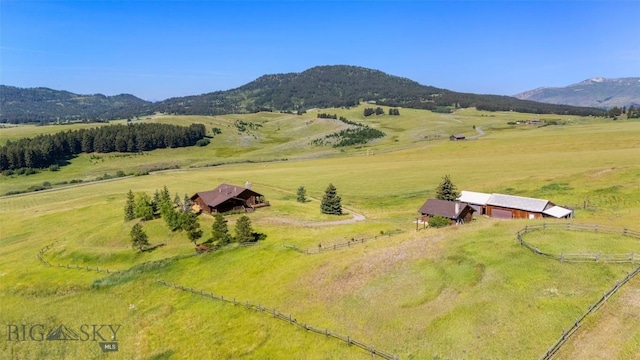 3500 Jackson Creek Rd, Bozeman, MT 59715 - mountain view with rural landscape and a pastoral area