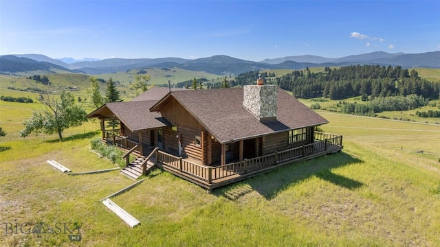 3500 Jackson Creek Rd, Bozeman, MT 59715 - aerial view of property and surrounding area with a mountain backdrop