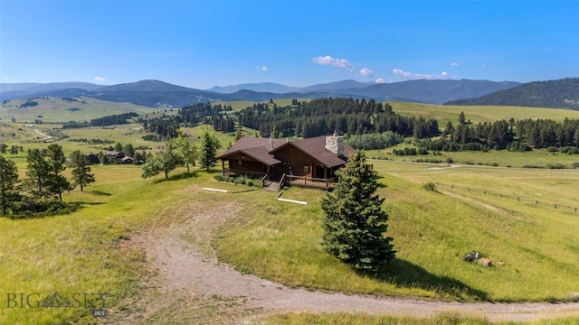 3500 Jackson Creek Rd, Bozeman, MT 59715 - aerial view of sparsely populated area with a mountain backdrop