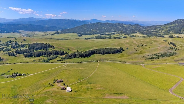 3500 Jackson Creek Rd, Bozeman, MT 59715 - aerial view of sparsely populated area featuring mountains