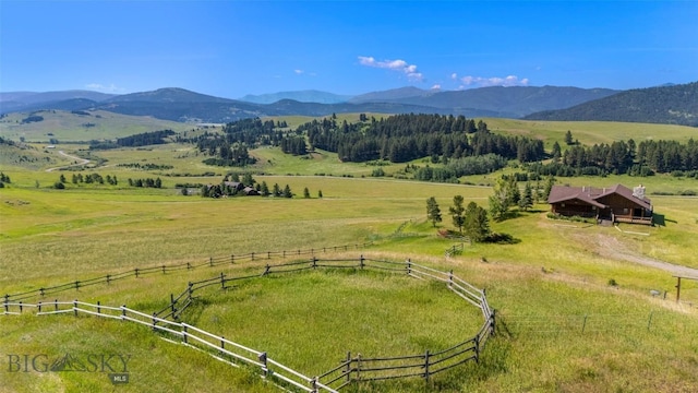 3500 Jackson Creek Rd, Bozeman, MT 59715 - view of mountain background featuring rural landscape and a pastoral area