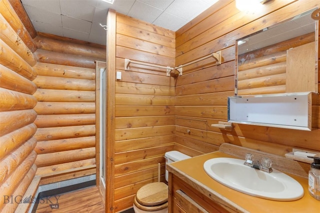 3500 Jackson Creek Rd, Bozeman, MT 59715 - bathroom featuring vanity and wood finished floors