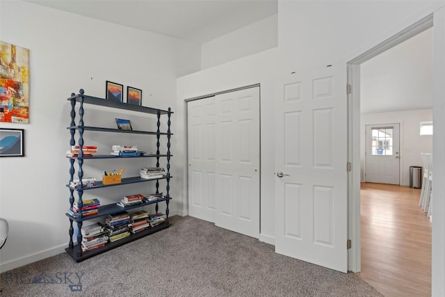 402 Brookline St Unit B, Livingston, MT 59047 - bedroom with a closet and carpet flooring