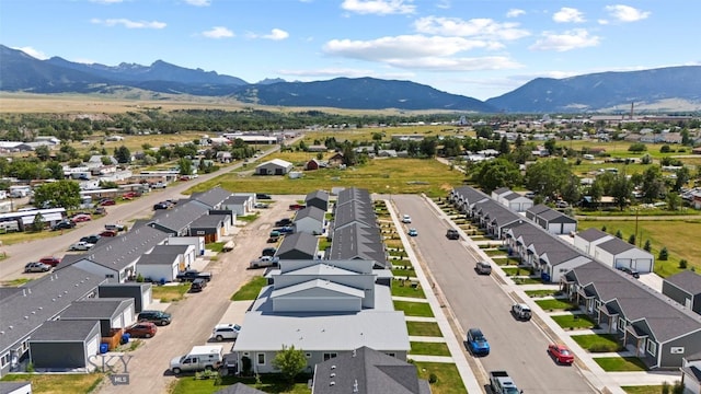 402 Brookline St Unit B, Livingston, MT 59047 - aerial perspective of suburban area featuring mountains