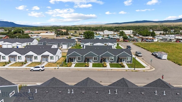402 Brookline St Unit B, Livingston, MT 59047 - aerial perspective of suburban area with mountains
