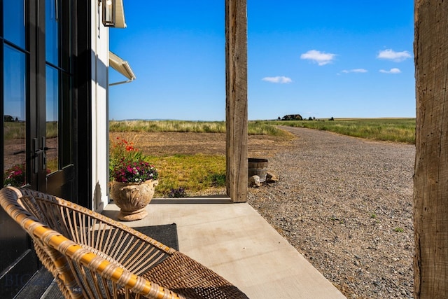 120 Horseshoe Loop, Harrison, MT 59735 - view of patio / terrace with a rural view