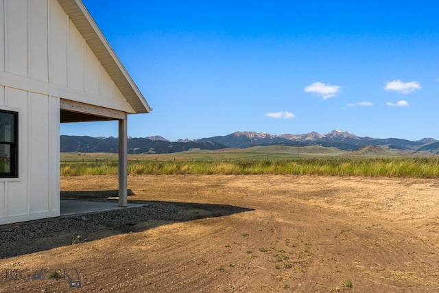 120 Horseshoe Loop, Harrison, MT 59735 - view of yard featuring a mountain view and a rural view