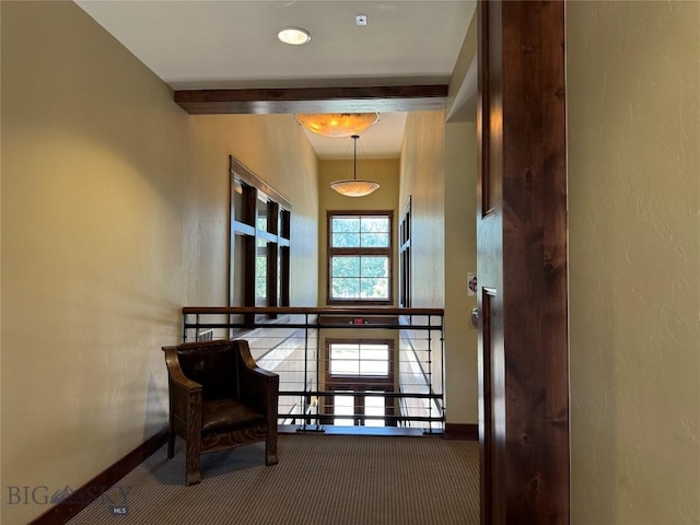 33 Lone Peak Dr Unit 202, Big Sky, MT 59716 - corridor featuring carpet floors and baseboards