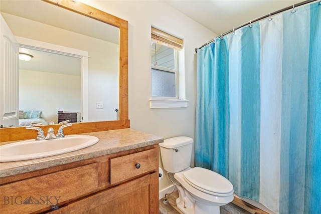 160 Tail Feather Ln Unit D, Bozeman, MT 59718 - ensuite bathroom featuring vanity and a shower with curtain