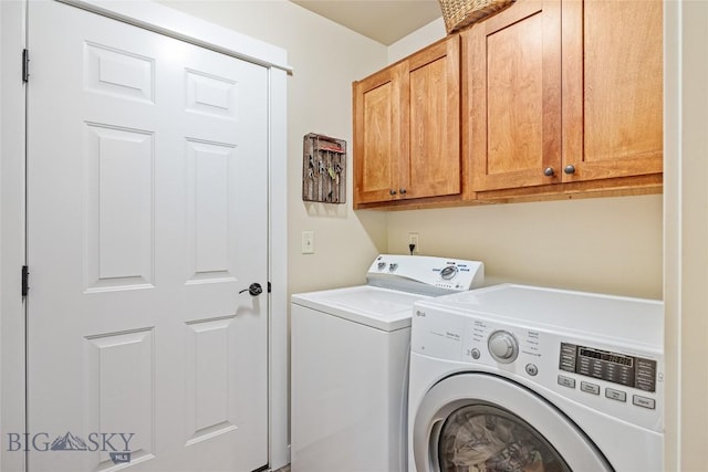 160 Tail Feather Ln Unit D, Bozeman, MT 59718 - washroom with cabinet space and separate washer and dryer