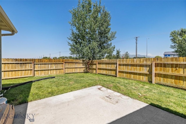 160 Tail Feather Ln Unit D, Bozeman, MT 59718 - fenced backyard with a patio
