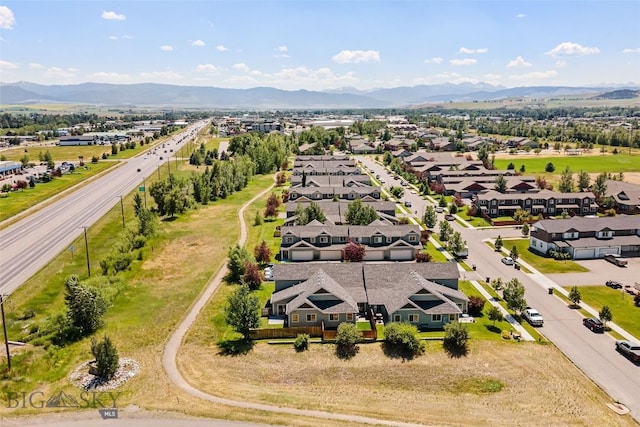 160 Tail Feather Ln Unit D, Bozeman, MT 59718 - aerial perspective of suburban area featuring mountains