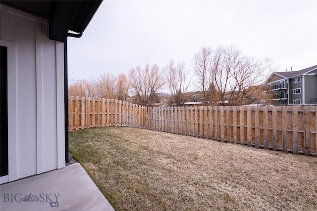 740 Rogers Way Unit B, Bozeman, MT 59718 - fenced backyard with a residential view