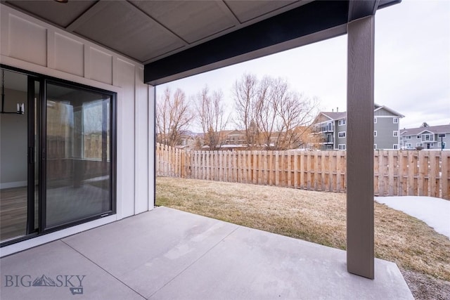 740 Rogers Way Unit B, Bozeman, MT 59718 - view of patio with a residential view