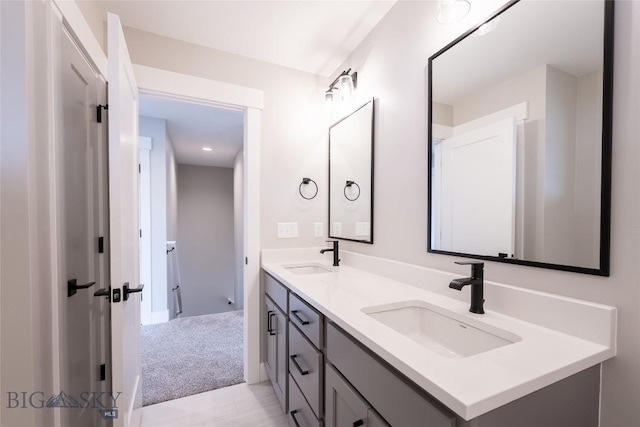 740 Rogers Way Unit B, Bozeman, MT 59718 - bathroom featuring double vanity