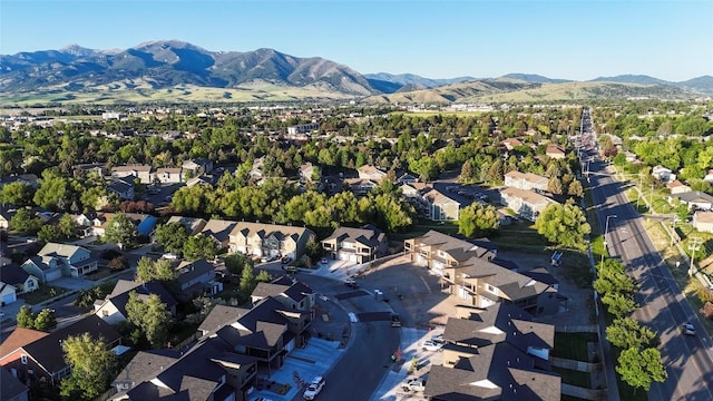 740 Rogers Way Unit B, Bozeman, MT 59718 - aerial perspective of suburban area with a mountainous background