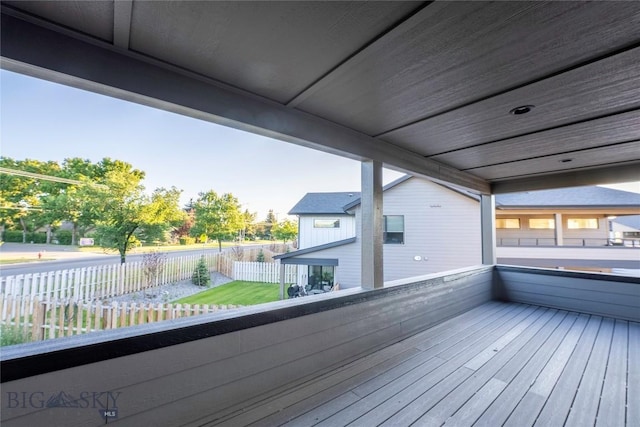 740 Rogers Way Unit B, Bozeman, MT 59718 - view of wooden terrace