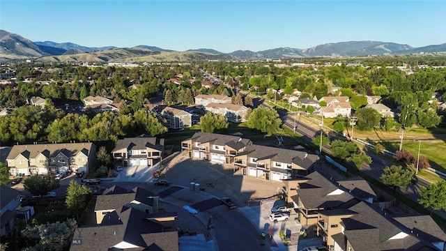 740 Rogers Way Unit B, Bozeman, MT 59718 - aerial overview of property's location with mountains and nearby suburban area