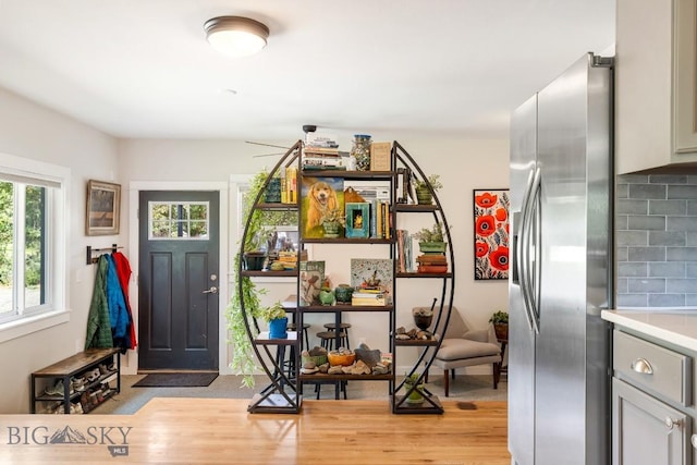 2 Harris Pl, Livingston, MT 59047 - entryway with light wood-style floors