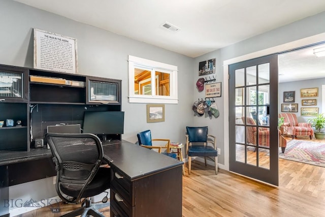 2 Harris Pl, Livingston, MT 59047 - home office featuring wood finished floors and baseboards
