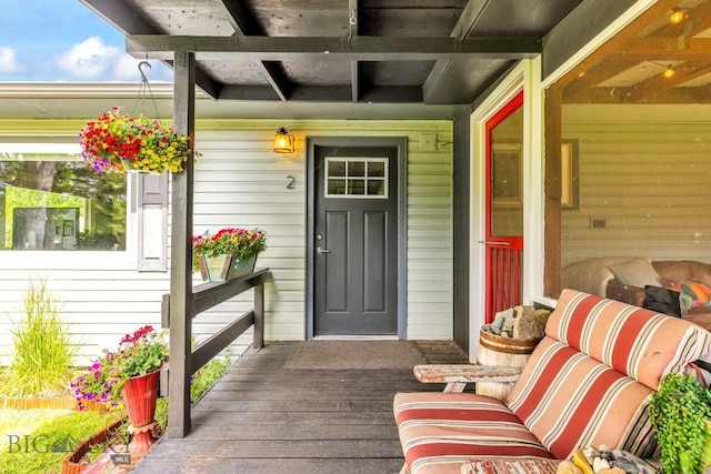 2 Harris Pl, Livingston, MT 59047 - entrance to property with covered porch