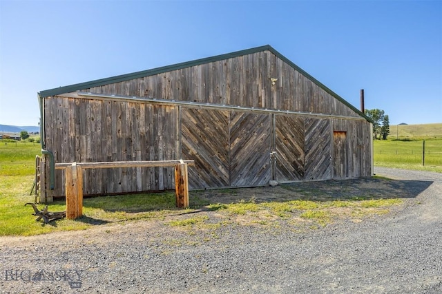 915 Point Of Rocks Rd, Whitehall, MT 59759 - view of barn featuring a view of countryside