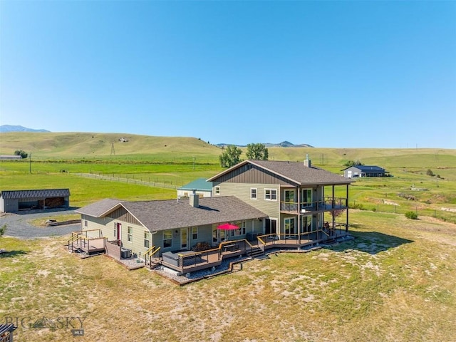 915 Point Of Rocks Rd, Whitehall, MT 59759 - overview of rural landscape