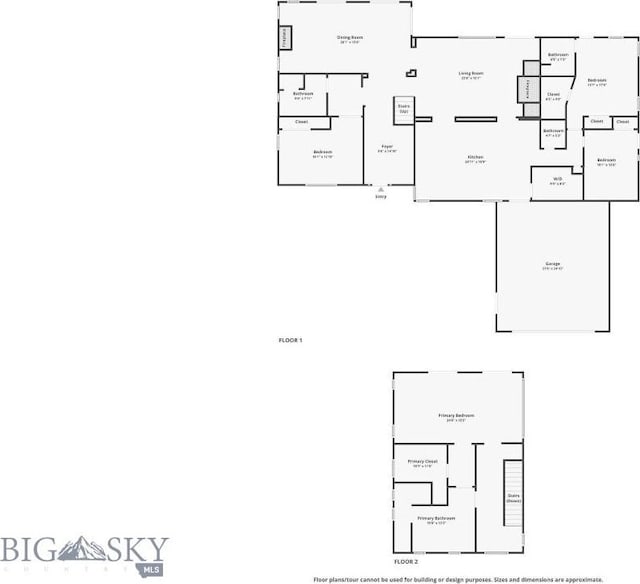 915 Point Of Rocks Rd, Whitehall, MT 59759 - view of home floor plan