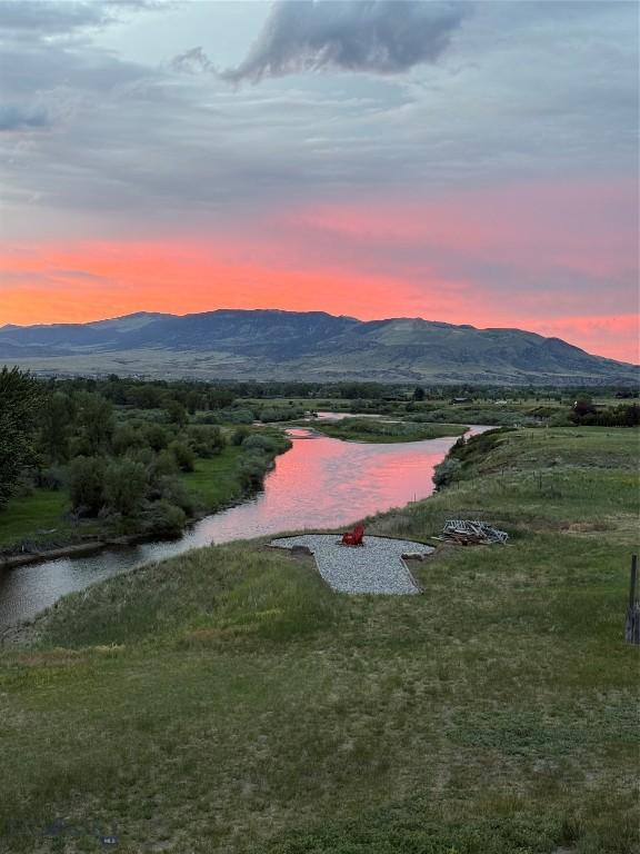 915 Point Of Rocks Rd, Whitehall, MT 59759 - view of mountain backdrop with a large body of water