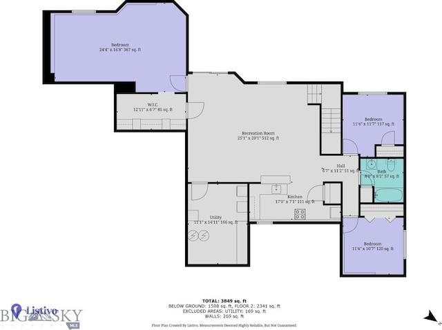 74 W Clara Ct, Bozeman, MT 59718 - view of room layout