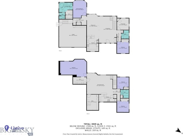 74 W Clara Ct, Bozeman, MT 59718 - view of home floor plan