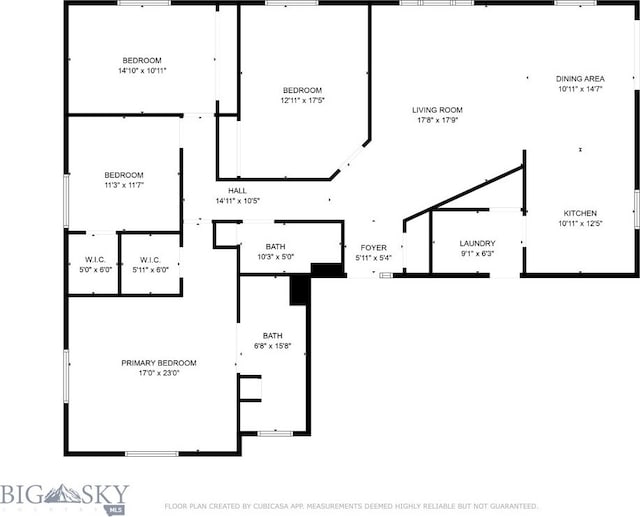 3455 W Cascade, Bozeman, MT 59718 - view of property floor plan