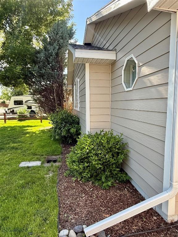 3455 W Cascade, Bozeman, MT 59718 - view of side of home with a lawn