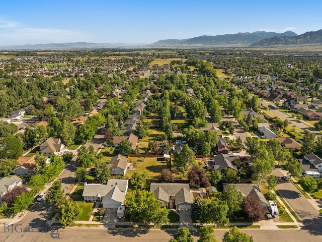 3455 W Cascade, Bozeman, MT 59718 - aerial perspective of suburban area featuring a mountainous background