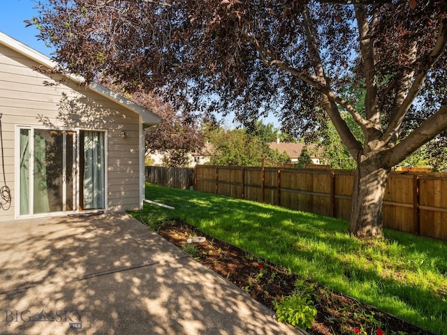 3455 W Cascade, Bozeman, MT 59718 - fenced backyard featuring a patio area