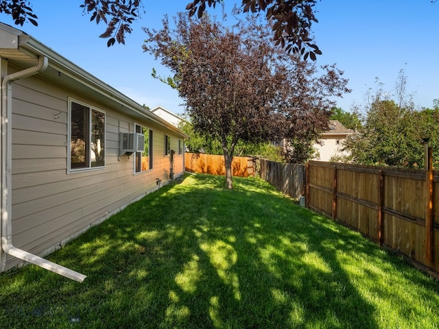 3455 W Cascade, Bozeman, MT 59718 - fenced backyard featuring an AC wall unit