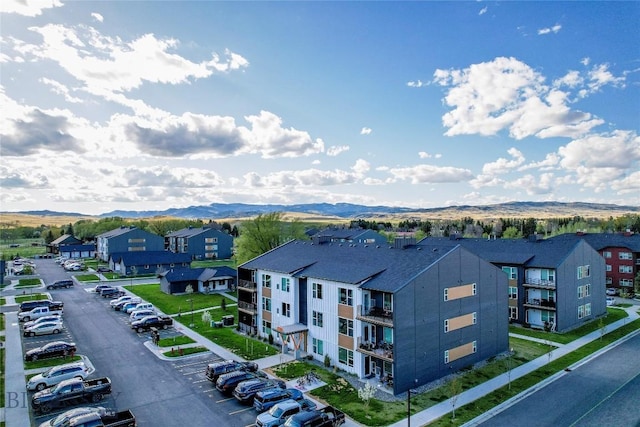 2221D Willow Dr Unit 128, Livingston, MT 59047 - aerial perspective of suburban area featuring a mountain backdrop